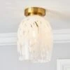 Dunelm Lilo 1 Light Flush Ceiling Fitting -Lighting Heaven 30766242