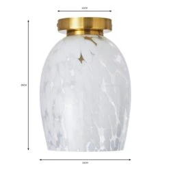 Dunelm Lilo 1 Light Flush Ceiling Fitting 13 Dunelm Lilo 1 Light Flush Ceiling Fitting -Lighting Heaven 30766242 alt07