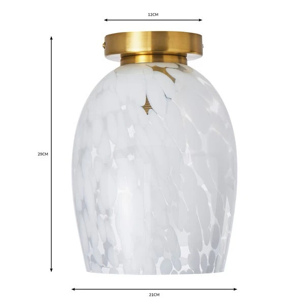 Dunelm Lilo 1 Light Flush Ceiling Fitting 8 Dunelm Lilo 1 Light Flush Ceiling Fitting - Image 6