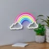 Dunelm Rainbow Neon Sign -Lighting Heaven 30767610