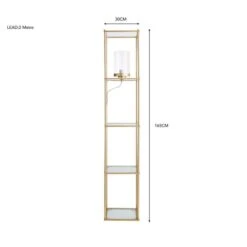 Dunelm Claude Shelved Floor Lamp 13 Dunelm Claude Shelved Floor Lamp -Lighting Heaven 30768625 alt07