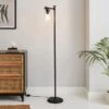 Dunelm Bates 1 Light Industrial Floor Lamp -Lighting Heaven 30768640