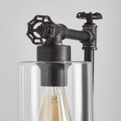 Dunelm Bates 1 Light Industrial Floor Lamp -Lighting Heaven 30768640 alt02