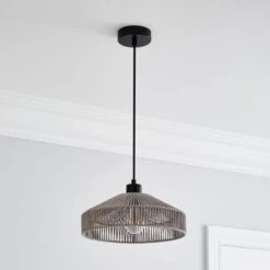 Dunelm Kabir 1 Light Ceiling Fitting 9 Dunelm Kabir 1 Light Ceiling Fitting -Lighting Heaven 30768648 alt01