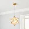 Dunelm Virgo Star 26cm Ceiling Fitting -Lighting Heaven 30768667