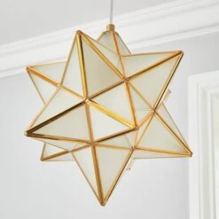 Dunelm Virgo Star 26cm Ceiling Fitting -Lighting Heaven 30768667 alt02