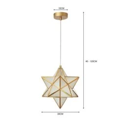 Dunelm Virgo Star 26cm Ceiling Fitting -Lighting Heaven 30768667 alt07