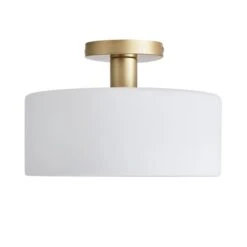 Dunelm Amelie Opal Gold Glass Flush Ceiling Fitting 12 Dunelm Amelie Opal Gold Glass Flush Ceiling Fitting -Lighting Heaven 30768668 alt05