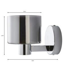 Dunelm Erin Smoked Wall Light 13 Dunelm Erin Smoked Wall Light -Lighting Heaven 30770083 alt07