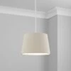 Dunelm Luna Natural Tapered Shade 27cm -Lighting Heaven 30771043