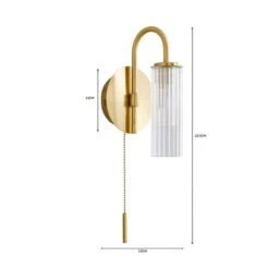 Dorma Henstone Bathroom Wall Light 13 Dorma Henstone Bathroom Wall Light -Lighting Heaven 30780621 alt05