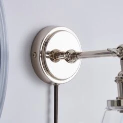 Dorma Purity Nickson EasyFit Plug-In Wall Light -Lighting Heaven 30780622 alt03