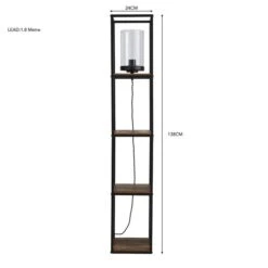 Dunelm Fulton Shelved Floor Lamp -Lighting Heaven 30783561 alt05