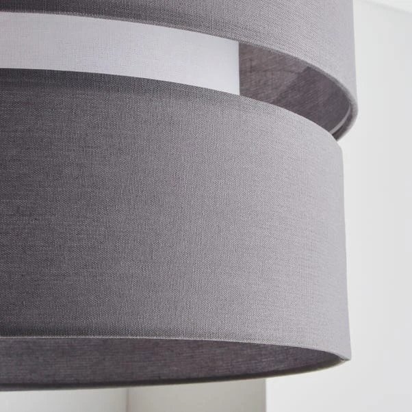 Dunelm Frea Drum Shade 45cm 5 Dunelm Frea Drum Shade 45cm - Image 3