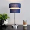 Dunelm Frea Navy Table Lamp 1 Dunelm Frea Navy Table Lamp -Lighting Heaven 30786019