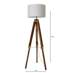 Dunelm Trio Tripod Natural Floor Lamp 12 Dunelm Trio Tripod Natural Floor Lamp -Lighting Heaven 30787669 alt04