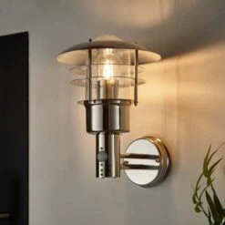 Vogue Lighting Vogue Pheonix PIR Outdoor Up Wall Light