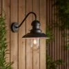 Vogue Lighting Vogue Preston Outdoor Wall Light Curved Matt Black 1 Vogue Lighting Vogue Preston Outdoor Wall Light Curved Matt Black -Lighting Heaven 30789761