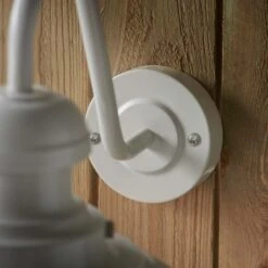 Vogue Lighting Vogue Preston Outdoor Wall Light Curved Gloss Stone -Lighting Heaven 30789762 alt05