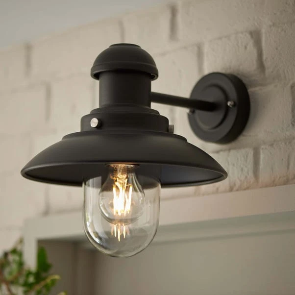 Vogue Lighting Vogue Preston Outdoor Wall Light Black 3 Vogue Lighting Vogue Preston Outdoor Wall Light Black