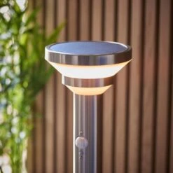 Vogue Lighting Vogue Leif 50cm Outdoor Solar PIR Floor Light -Lighting Heaven 30789772 alt03