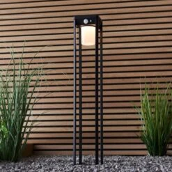Vogue Lighting Vogue Clayton 60cm Outdoor Solar PIR Floor Light -Lighting Heaven 30789776 alt02