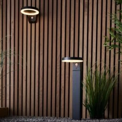 Vogue Lighting Vogue Idris Outdoor Solar PIR Floor Light -Lighting Heaven 30789780 alt05