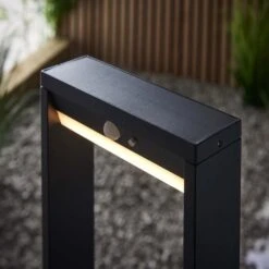 Vogue Lighting Vogue Callen 50cm Outdoor Solar PIR Floor Light -Lighting Heaven 30789781 alt03
