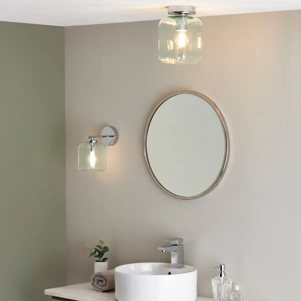 Dunelm Lucia Green Bathroom Wall Light 8 Dunelm Lucia Green Bathroom Wall Light - Image 6