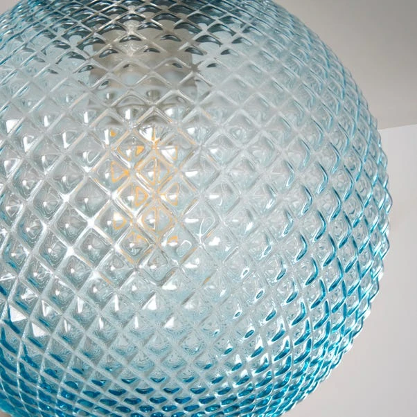 Dunelm Tropic Bathoom Faceted Sphere 1 Light Flush Ceiling Fitting 5 Dunelm Tropic Bathoom Faceted Sphere 1 Light Flush Ceiling Fitting - Image 3