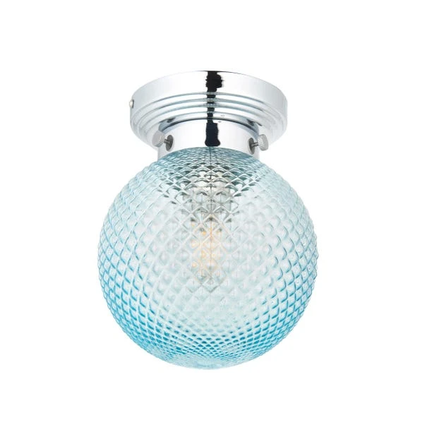 Dunelm Tropic Bathoom Faceted Sphere 1 Light Flush Ceiling Fitting 8 Dunelm Tropic Bathoom Faceted Sphere 1 Light Flush Ceiling Fitting - Image 6