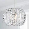 Dunelm West End Chrome Easy Fit Pendant 1 Dunelm West End Chrome Easy Fit Pendant -Lighting Heaven 30792360
