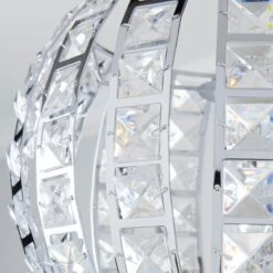 Dunelm West End Chrome Easy Fit Pendant -Lighting Heaven 30792360 alt02