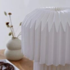 The Edited Life Origami Paper Table Lamp 38cm Mushroom -Lighting Heaven 30796654 alt02