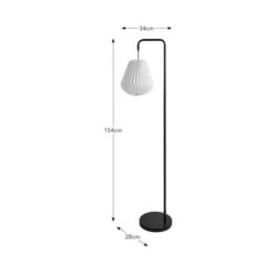 The Edited Life Origami Paper Floor Lamp -Lighting Heaven 30796661 alt05