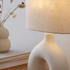 Dunelm Noah Arc Table Lamp 35cm 9 Dunelm Noah Arc Table Lamp 35cm -Lighting Heaven 30796665 alt02