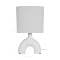 Dunelm Noah Arc Table Lamp 50cm -Lighting Heaven 30796666 alt04