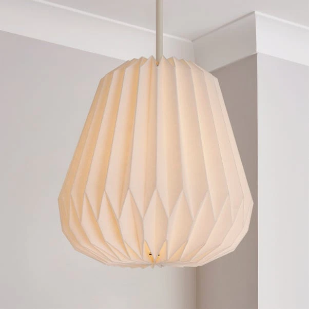 The Edited Life Origami Decagon Paper Pendant Small 3 The Edited Life Origami Decagon Paper Pendant Small