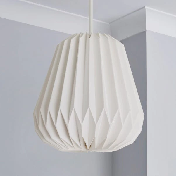 The Edited Life Origami Decagon Paper Pendant Small 4 The Edited Life Origami Decagon Paper Pendant Small - Image 2