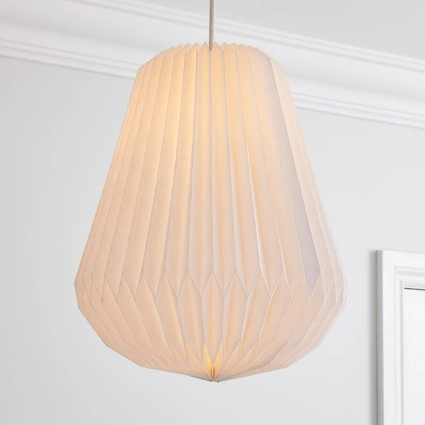 The Edited Life Origami Decagon Paper Pendant Large 3 The Edited Life Origami Decagon Paper Pendant Large