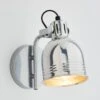 Dunelm Issac Chrome Effect Wall Light -Lighting Heaven 30798514