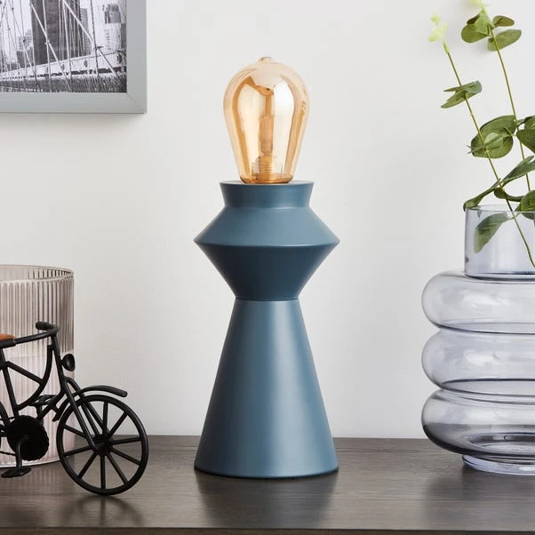 Dunelm Geometric Shaped Table Lamp 4 Dunelm Geometric Shaped Table Lamp - Image 2