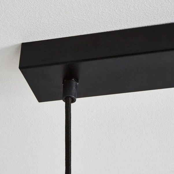 Dunelm Artisan Avery Natural 3 Light Diner Ceiling Fitting 6 Dunelm Artisan Avery Natural 3 Light Diner Ceiling Fitting - Image 4