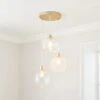 Dunelm Elodie Clear 3 Light Cluster Ceiling Fitting 1 Dunelm Elodie Clear 3 Light Cluster Ceiling Fitting -Lighting Heaven 30798658