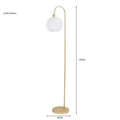 Dunelm Elodie Floor Lamp -Lighting Heaven 30798673 alt05