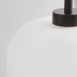 Dunelm Palazzo Black Frosted Floor Lamp -Lighting Heaven 30798676 alt03