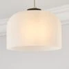 Dunelm Palazzo Easy Fit Frosted Pendant Light 1 Dunelm Palazzo Easy Fit Frosted Pendant Light -Lighting Heaven 30798678
