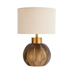 Dunelm Colleen Glass Table Lamp 12 Dunelm Colleen Glass Table Lamp -Lighting Heaven 30799217 alt04
