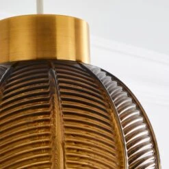 Dunelm Colleen Glass Easy Fit Pendant 11 Dunelm Colleen Glass Easy Fit Pendant -Lighting Heaven 30799218 alt03