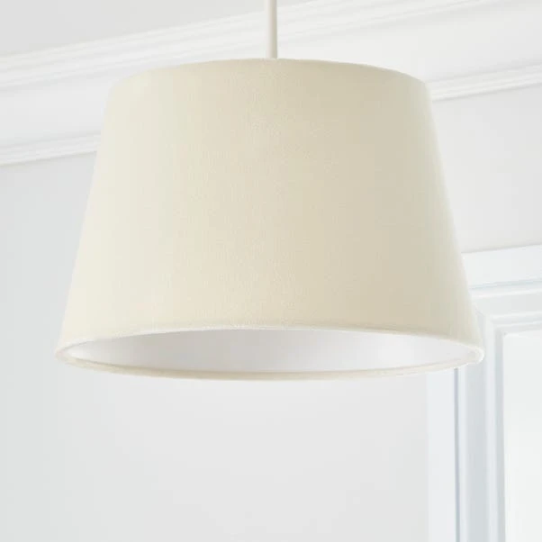 Dunelm Clara 27cm Tapered Lamp Shade 4 Dunelm Clara 27cm Tapered Lamp Shade - Image 2